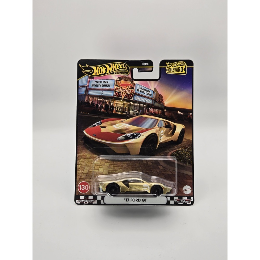 Hot Wheels Premium '17 Ford GT - Boulevard Series #130